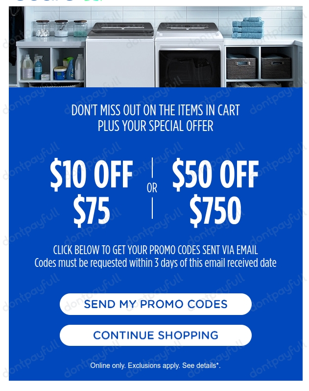 90 Off Sears Coupon Coupon Codes January 2024   4352462 