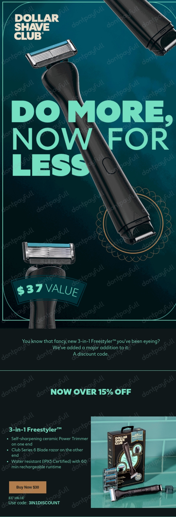 80 Off Dollar Shave Club Coupon, Discount Codes 2024