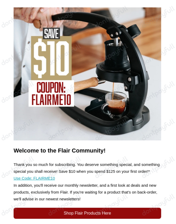 50 Off Flair Espresso COUPONS (15 Active) October 2024