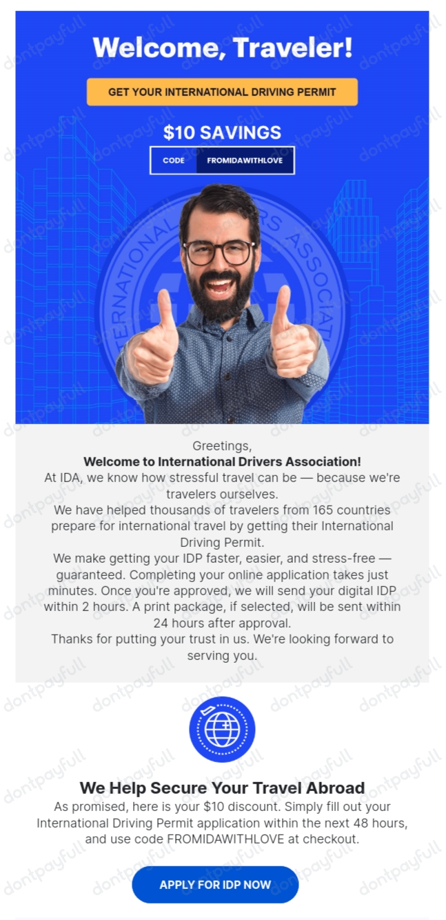 International Drivers Association Coupons (60 Discount)