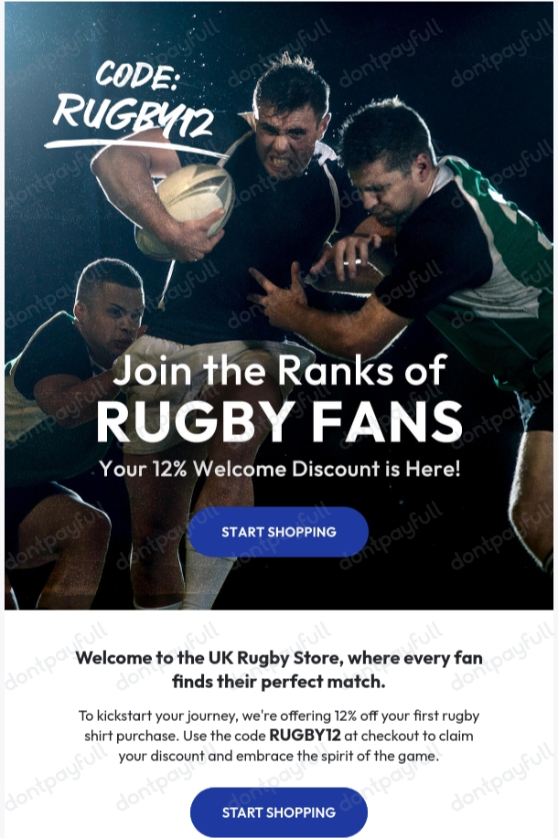 65 Off UK Rugby Store DISCOUNT CODE ⇨ August 2024