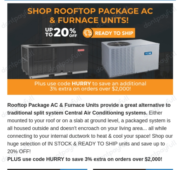 55 Off HVAC Direct Coupon Code (35 Active) March 2024