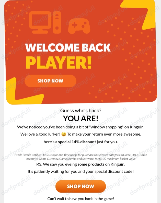 Kinguin Discount Codes 68 Off Promo Codes Dec. 2024