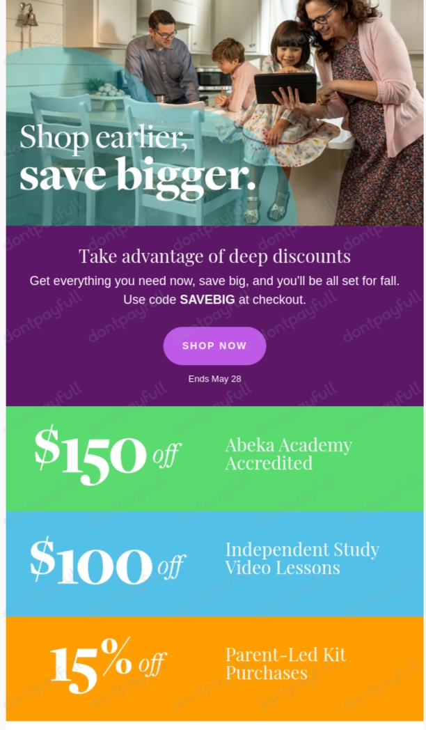 15% Off A Beka Book Promo Code, Coupon Codes, Apr 2024