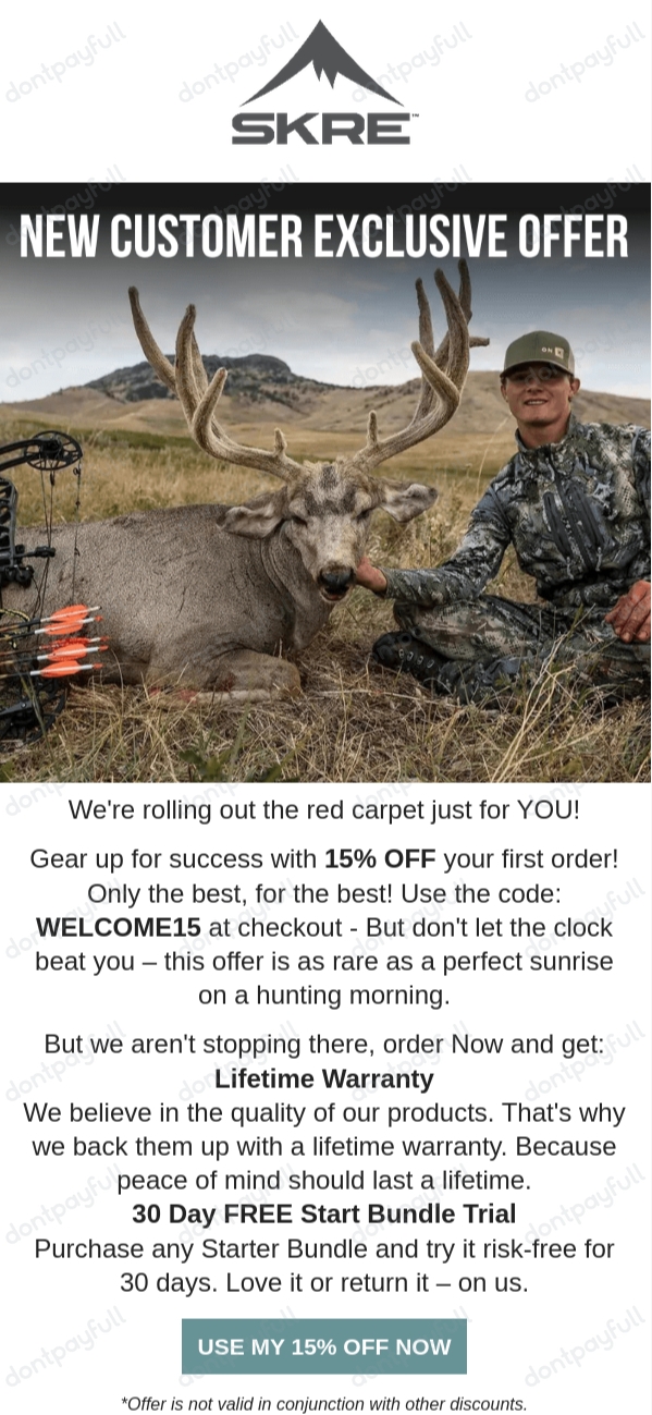 50 Off Skre Gear Discount Codes (15 Active) August 2024