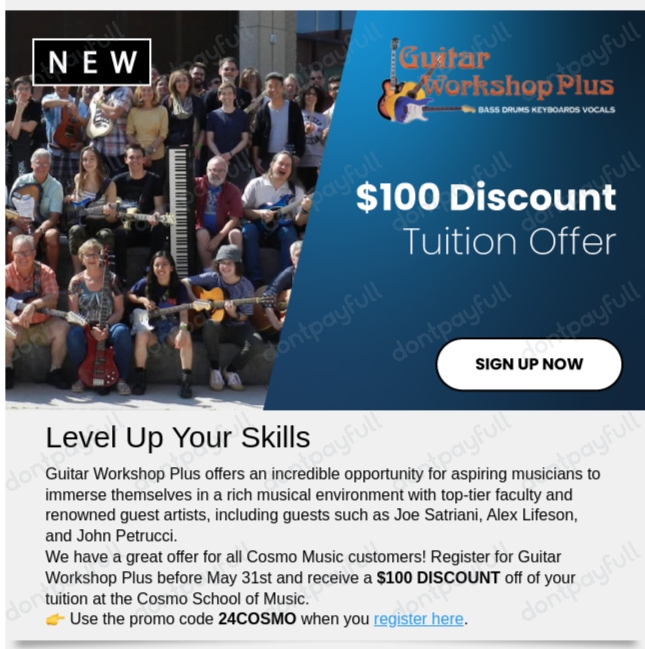 50 Off Cosmo Music PROMO CODE (23 Active) May 2024