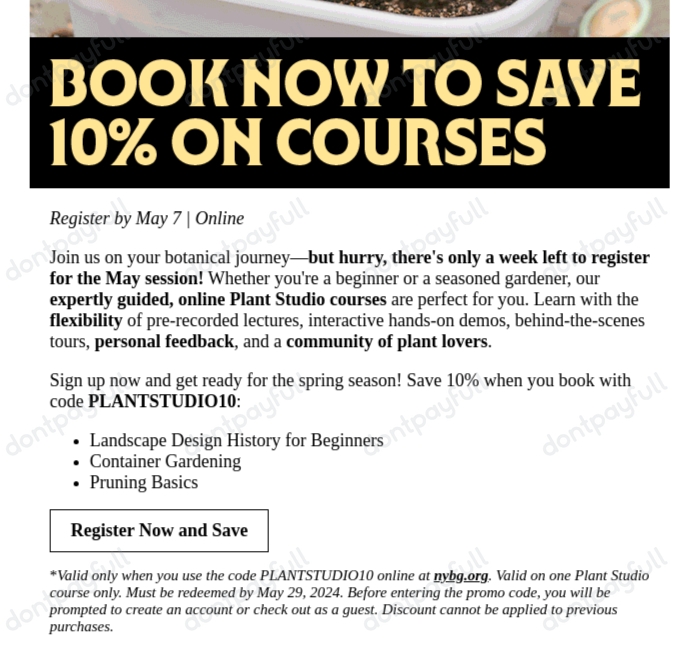 50 Off New York Botanical Garden Coupon Code May 2024