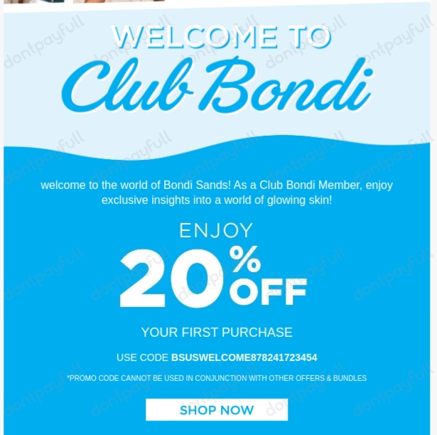 30 Off Bondi Sands DISCOUNT CODES ⇨ October 2024