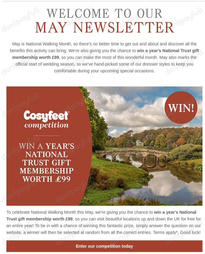 55 Off Cosyfeet DISCOUNT CODE (43 ACTIVE) May 2024