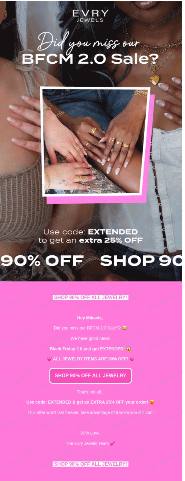 90 Off EVRY Jewels Discount Code (36 Active) June 2024