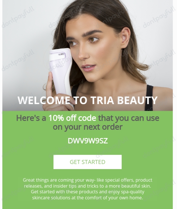 30 Off Tria Beauty Coupon Codes, Promo Codes, Sep 2024