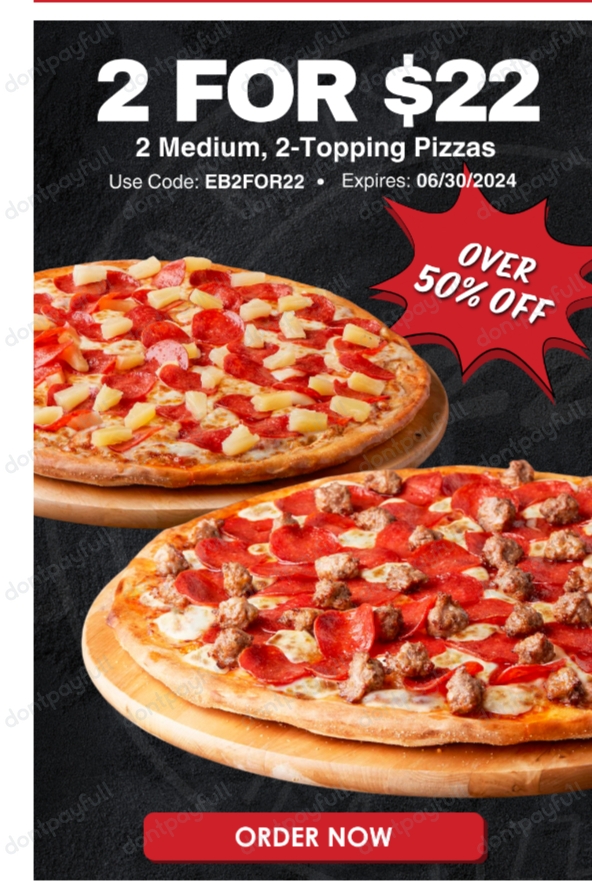 33 Off Pizza Guys Coupon, Coupon Codes June 2024