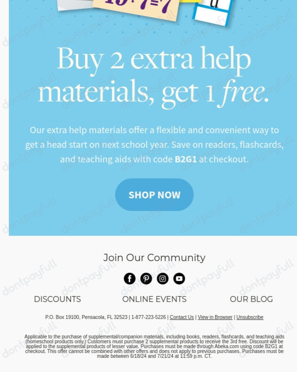 20% Off A Beka Book Promo Code, Coupon Codes - Jul 2024