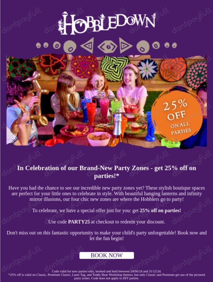 25 Off Hobbledown DISCOUNT CODES ⇨ October 2024