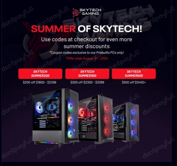 30 Off Skytech Gaming Promo Codes, Coupons Aug 2024