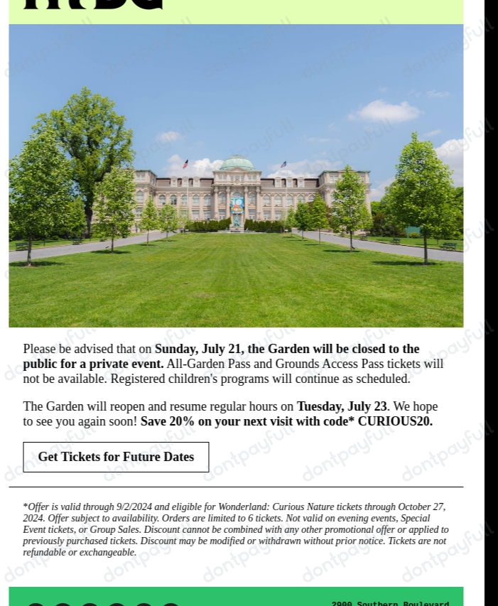 New York Botanical Garden Coupons (50 Discount) 2024