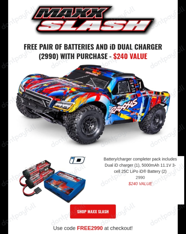 100 Off Traxxas Coupon Codes, Coupons August 2024