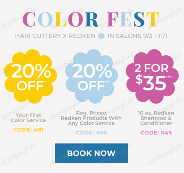 40% Off Hair Cuttery Coupons, Coupon Codes - Sep 2024